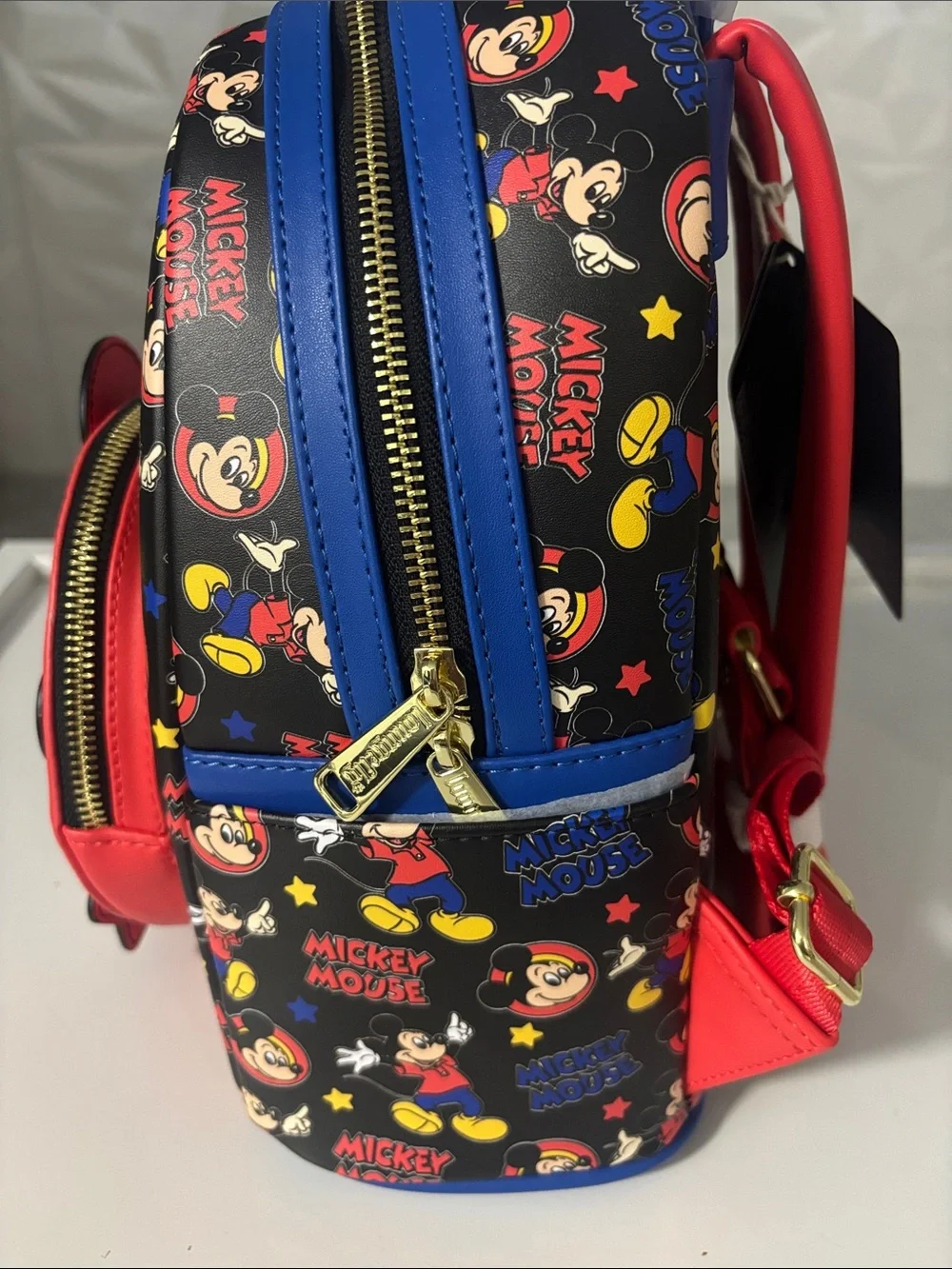 NEW Disney Loungefly Limited Edition Mickey Mouse Black, Red  Backpack